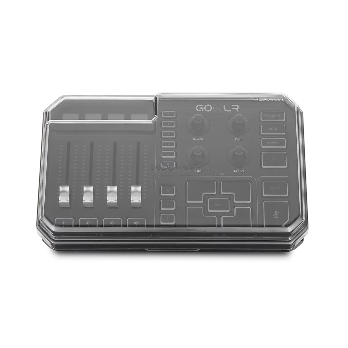 TC Helicon GoXLR Protective Cover by Decksaver - Durable Dust & Scratch Shield for Audio Interfaces - Perfect for Home Studios & Live Performances