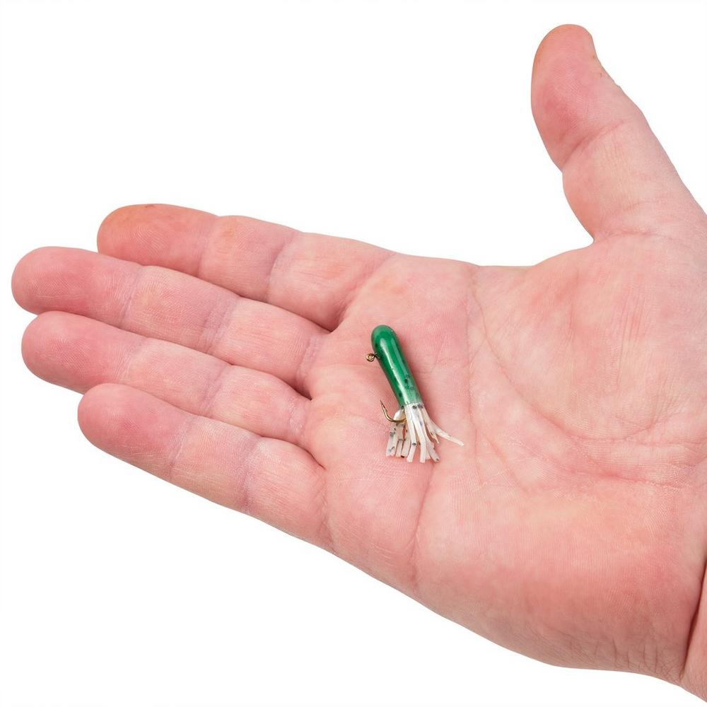 Berkley PowerBait Pre Rigged Atomic Tubes Fishing Lures - 5 Pack for Bass, Trout & Panfish - Perfect for Freshwater & Saltwater Fishing