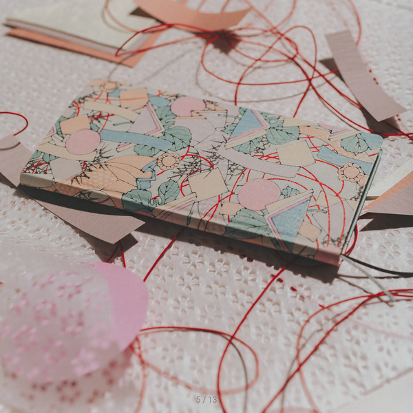 Hobonichi Techo 2025 Planner - Weekly Horizontal Layout Hardcover Notebook, January Start with Monday Format | English Edition | Perfect for Journaling, Scheduling & Productivity (Tanabata Decorations Art Cover)