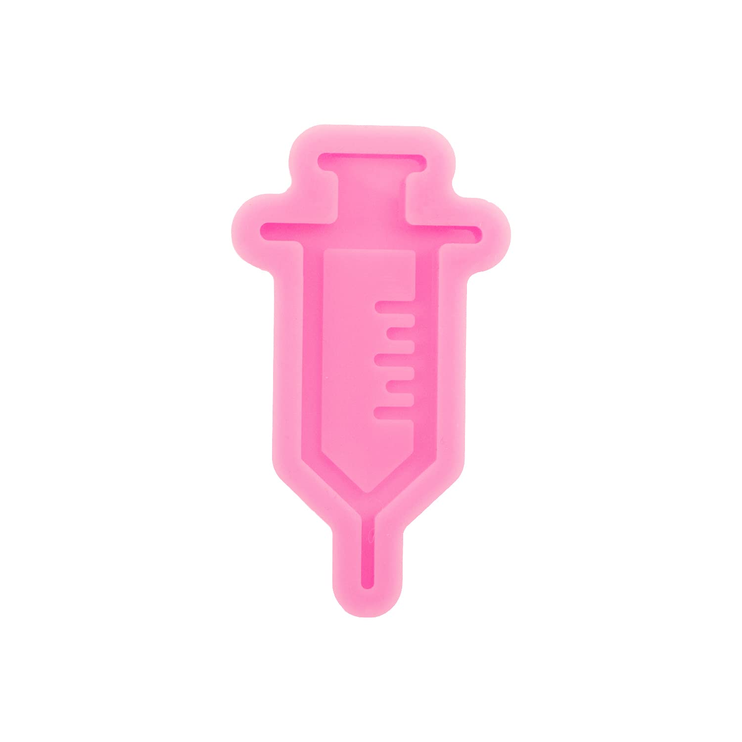 Angel Wings Shiny Syringe Shape Silicone Mold for Epoxy Resin DIY, Cake Decorating, Chocolate & Fondant Crafts - Perfect for Jewelry Making, Cupcake Toppers, and Home Decor
