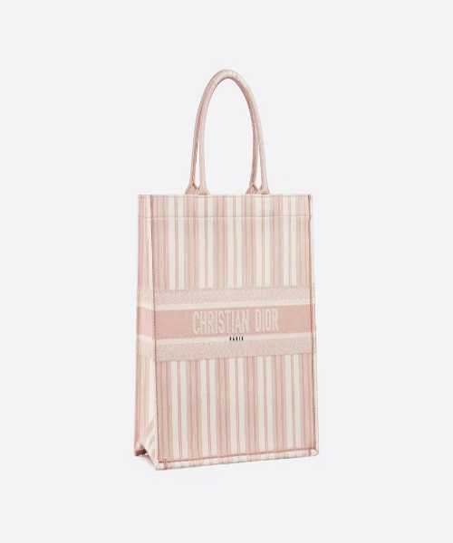 Dior Book Tote Bag - Marbella Exclusive Pink Leather Handbag for Women | Luxury Designer Tote for Travel, Work & Everyday Use