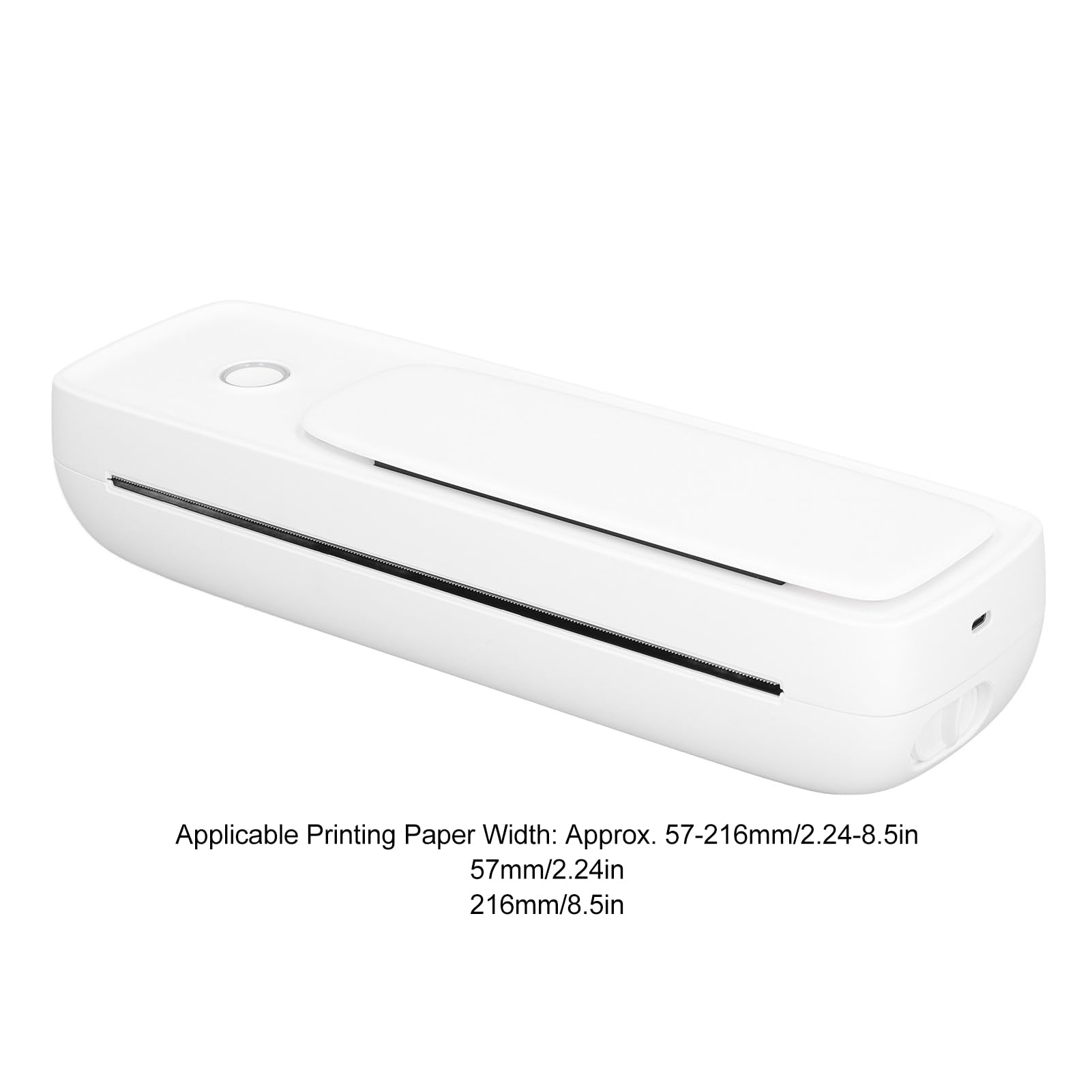 Huairdum Inkless Mobile Printer - Wireless Portable Printer for Home, Office & Travel | Print Photos, Labels & Documents On-The-Go