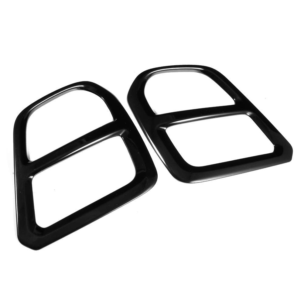 Dweekiy ABS Black Fog Light Trim Cover for Subaru Forester SK 2019 - Front Fog Light Frame Cover - Perfect for Off-Roading & Night Driving