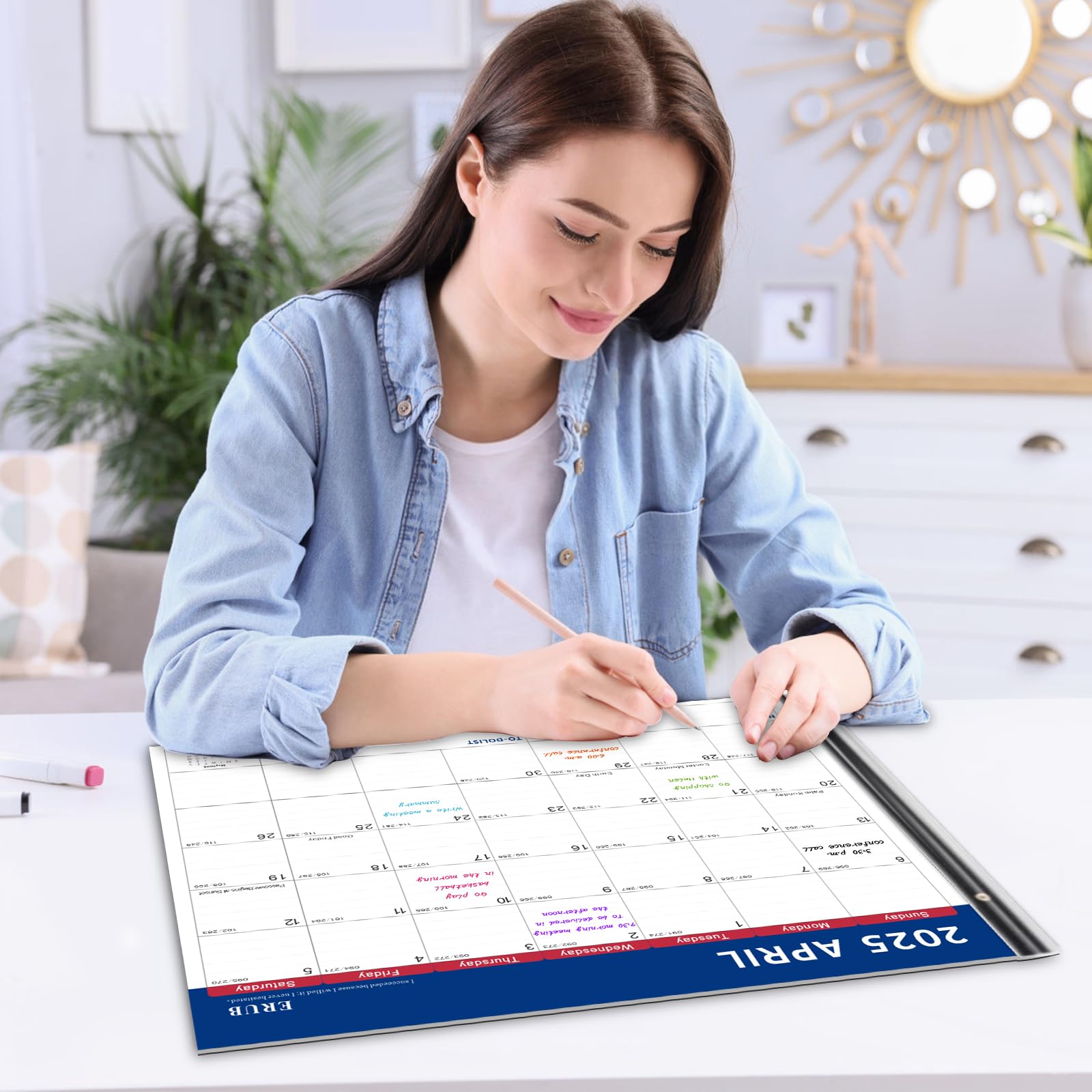 2025 Large Desk Calendar - 22