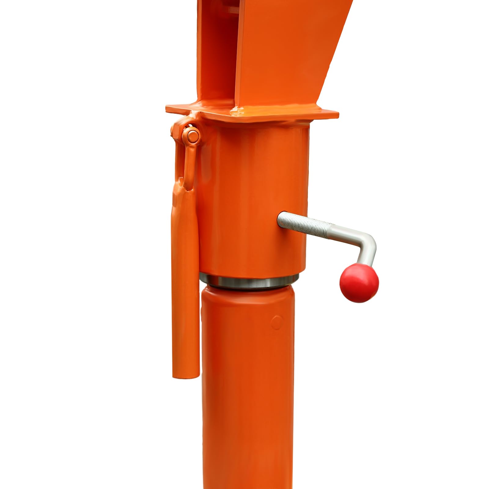 1100 lbs Folding Truck-Mounted Bed Crane Hoist with 12V 3500 lbs Electric Winch - Heavy Duty Pickup Truck Jib Crane for Loading/Unloading, Construction, Farm & DIY Projects