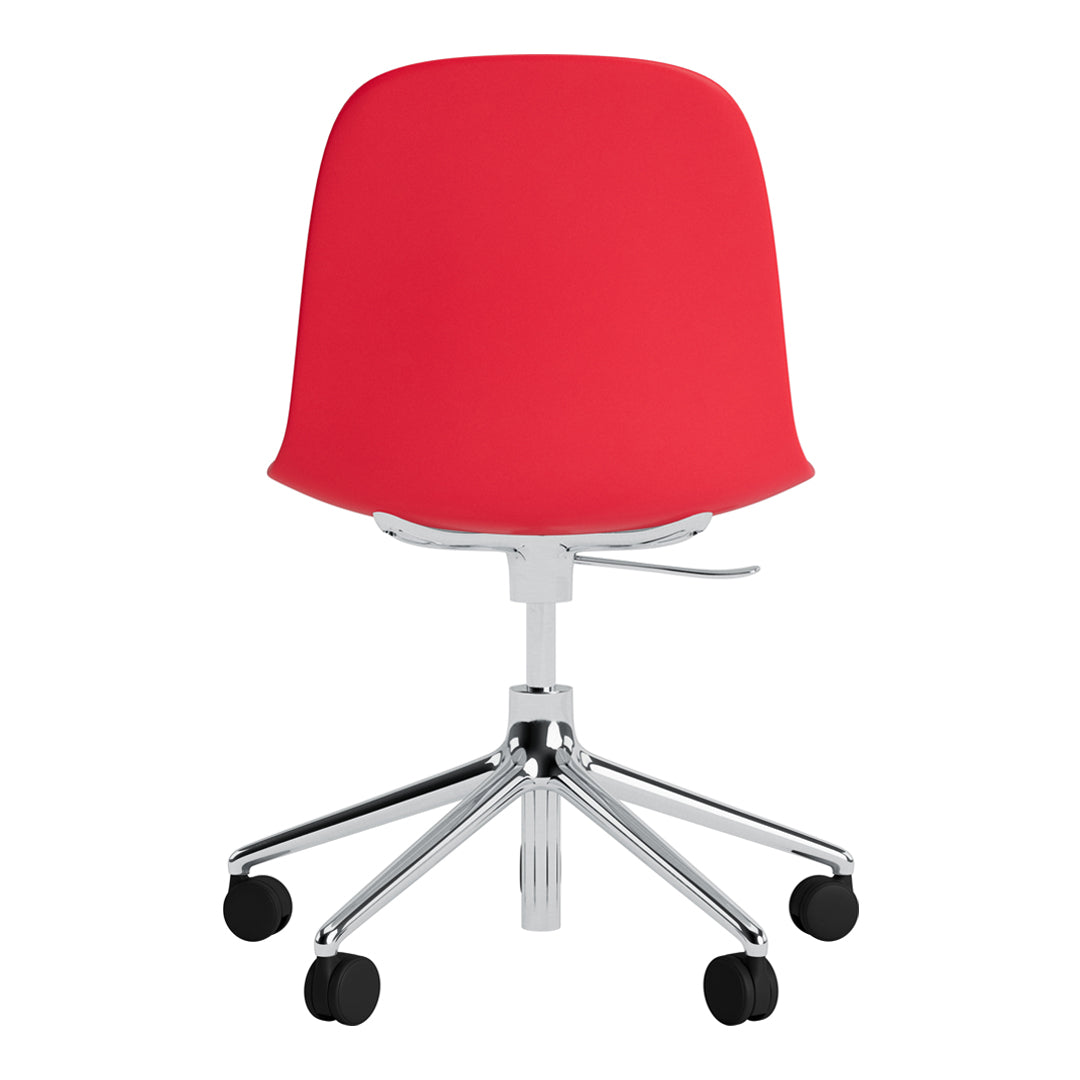 Ergonomic Form Chair with 5W Swivel Base & Gas Lift - Adjustable Office Chair for Home & Workspace - Perfect for Computer Desk, Gaming, and Professional Workstations