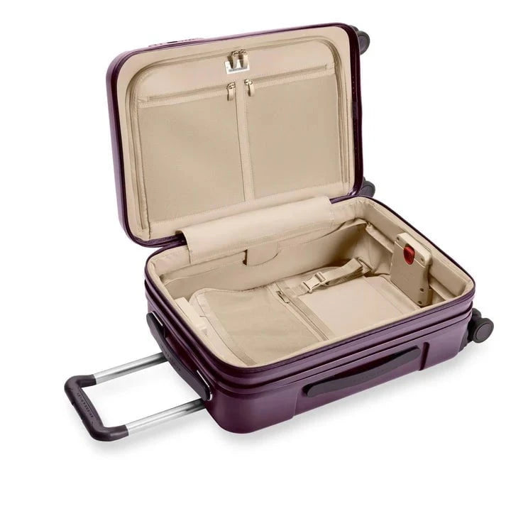 Briggs & Riley Sympatico 3.0 Expandable Carry On Spinner Luggage - Lightweight Suitcase for Air Travel with 360° Wheels, Perfect for Business Trips & Weekend Getaways