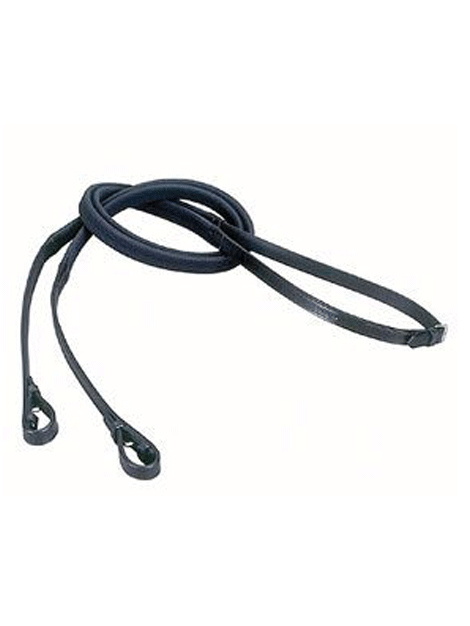 Jeffries Wembley Nylon Lined Rubber Grip Horse Riding Reins - Perfect for Equestrian Training & Show Jumping