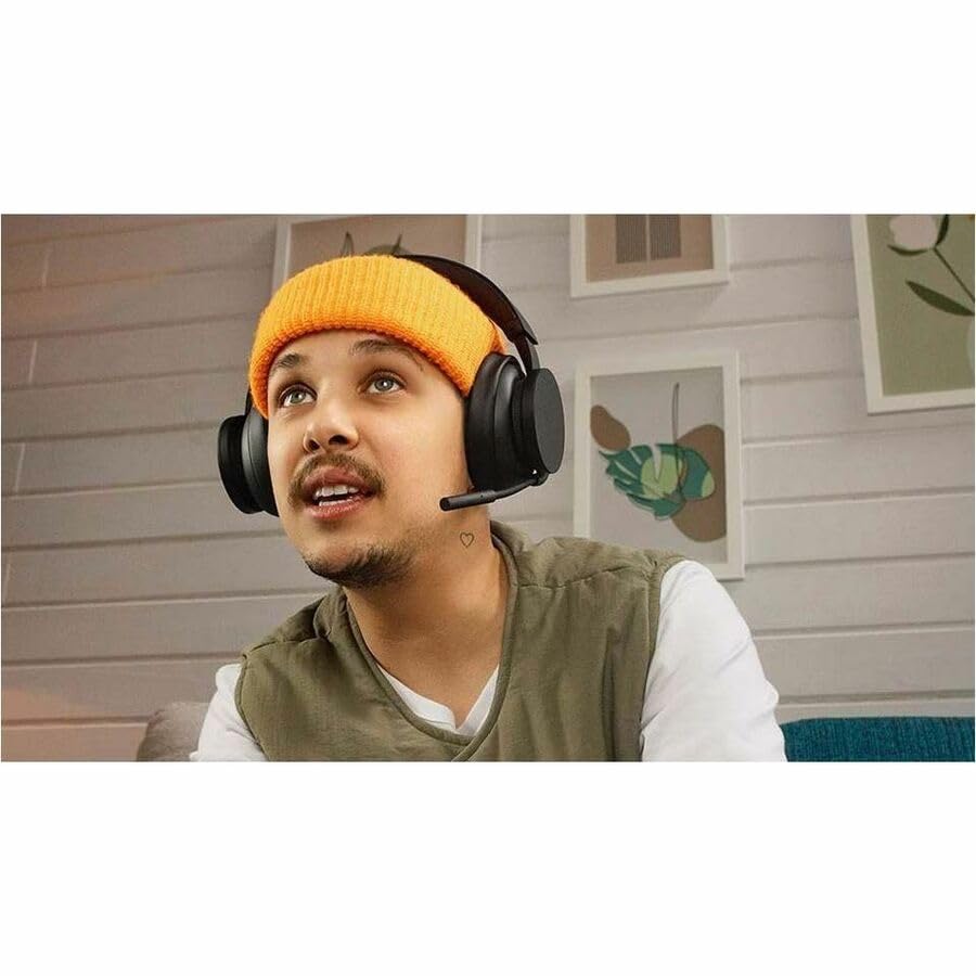 Xbox Wireless Gaming Headset with Dolby Atmos & Spatial Audio - Over-Ear Headphones for Xbox Series X|S, One, PC & Mobile - Carbon Black - Perfect for Immersive Gaming, Streaming & Online Chat