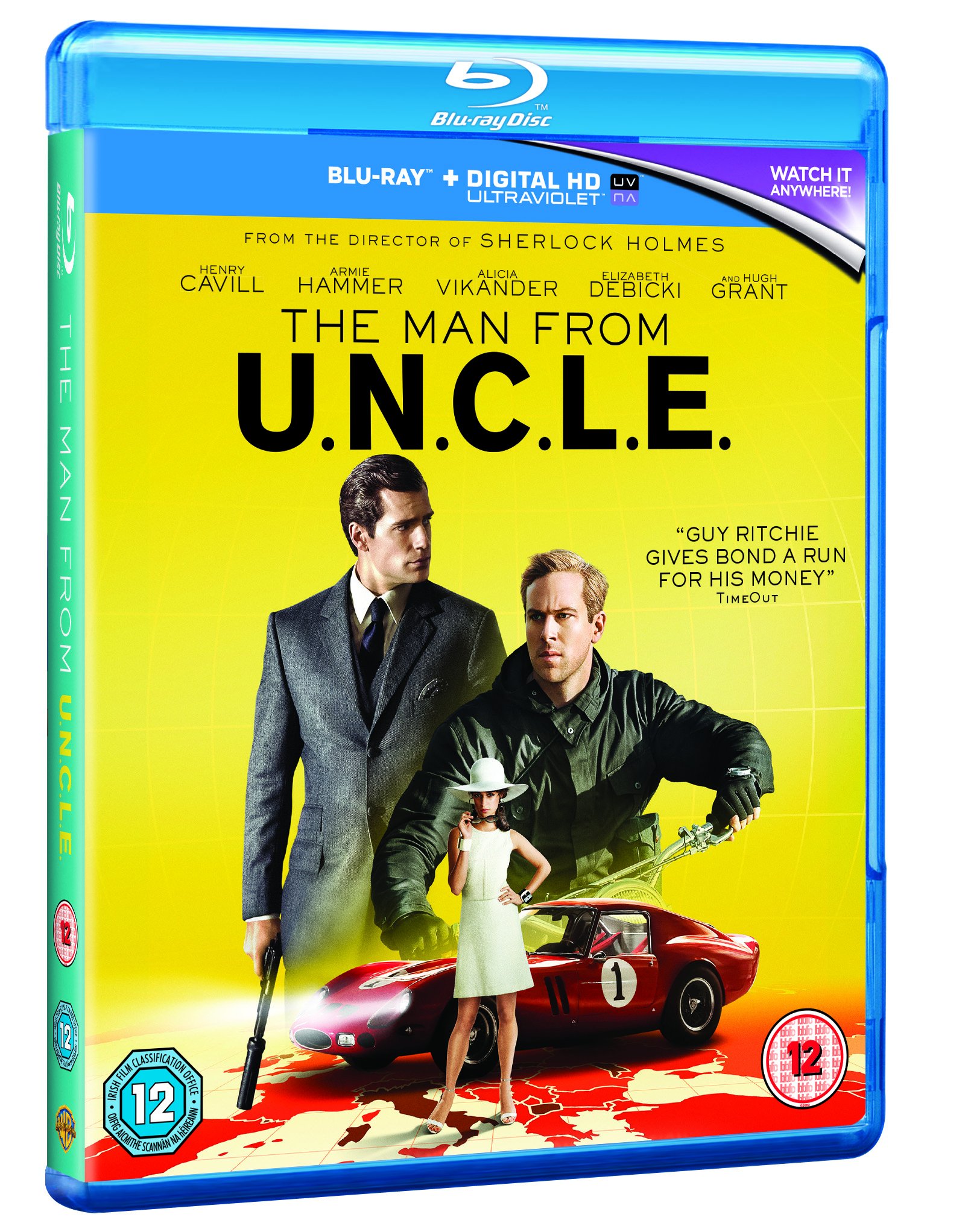 The Man From UNCLE Blu-ray (2015) - Action Spy Movie for Home Entertainment & Movie Nights