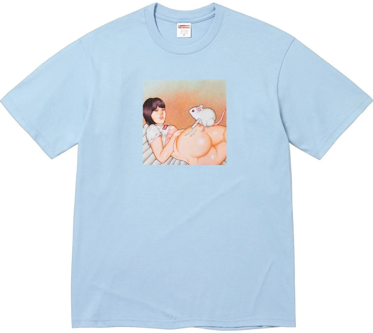 Supreme 25SS Mouse Graphic T-Shirt - Stylish Streetwear for Men & Women | Perfect for Casual Outfits, Concerts, and Urban Fashion