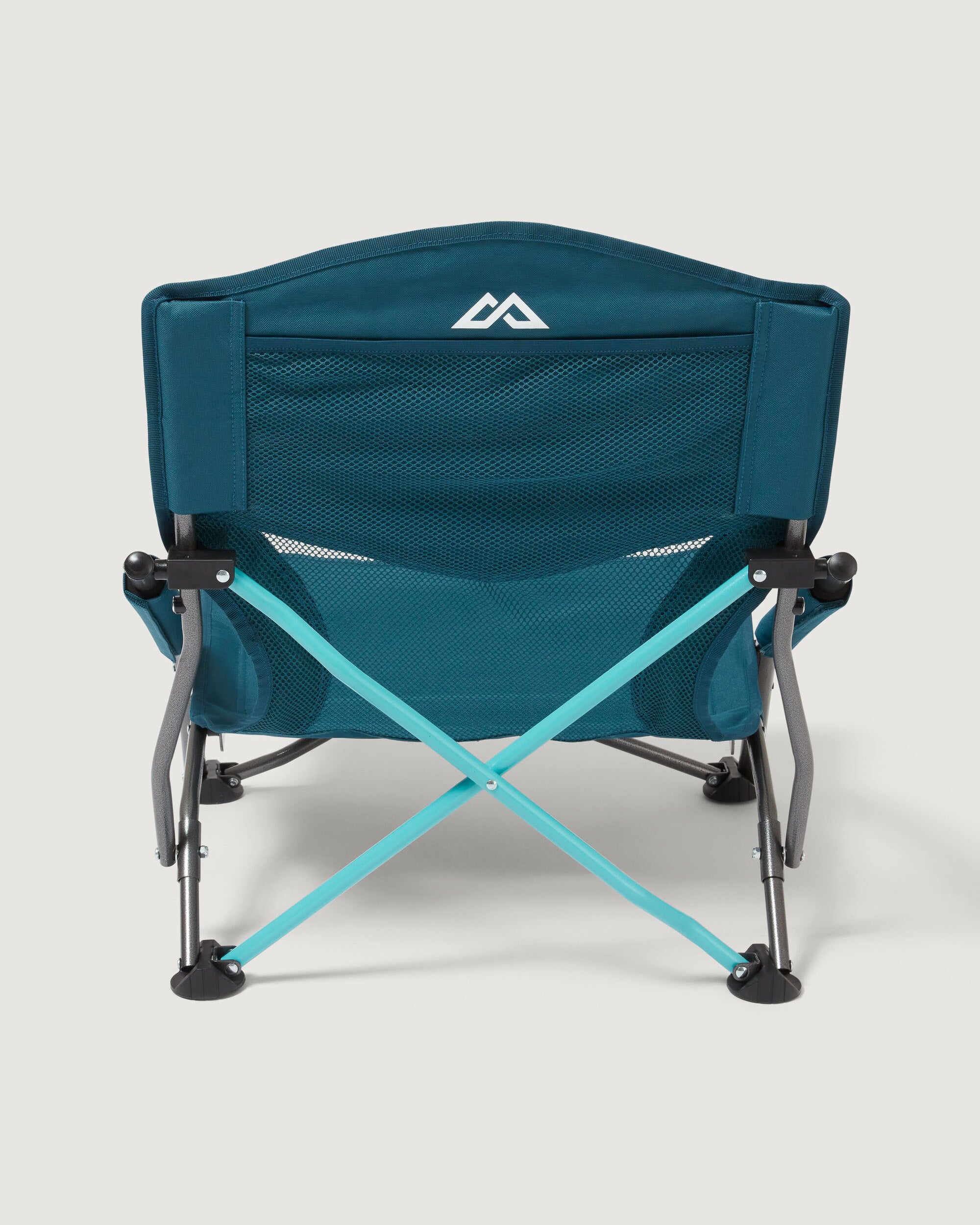 Roamer Festival Chair - Portable Folding Camping Chair with Cup Holder, Deep Sea Blue - Perfect for Outdoor Concerts, Beach Trips, and Backyard Relaxation