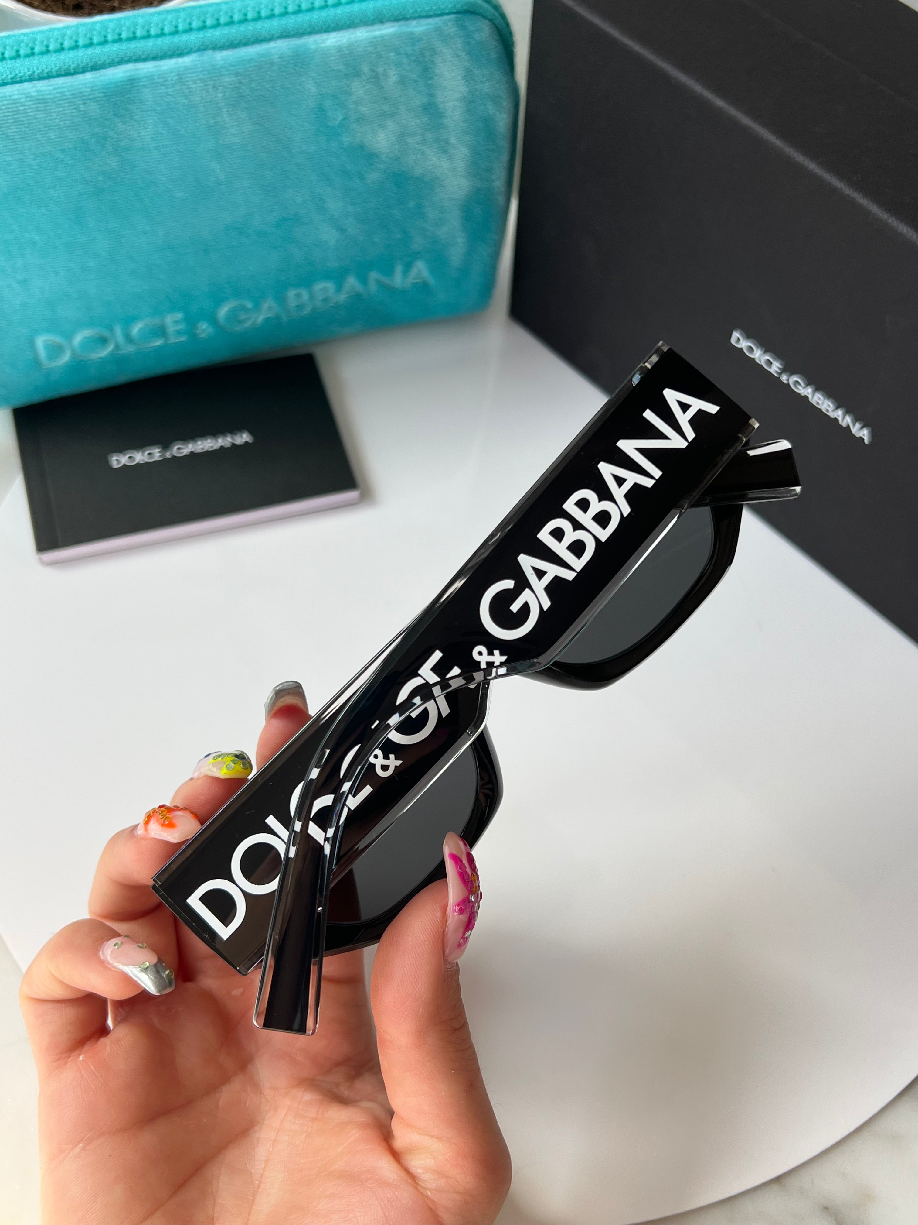 Dolce & Gabbana DG6186 Cat Eye Sunglasses for Women - Black Designer Shades with UV Protection - Perfect for Beach, Driving & Fashion Outfits