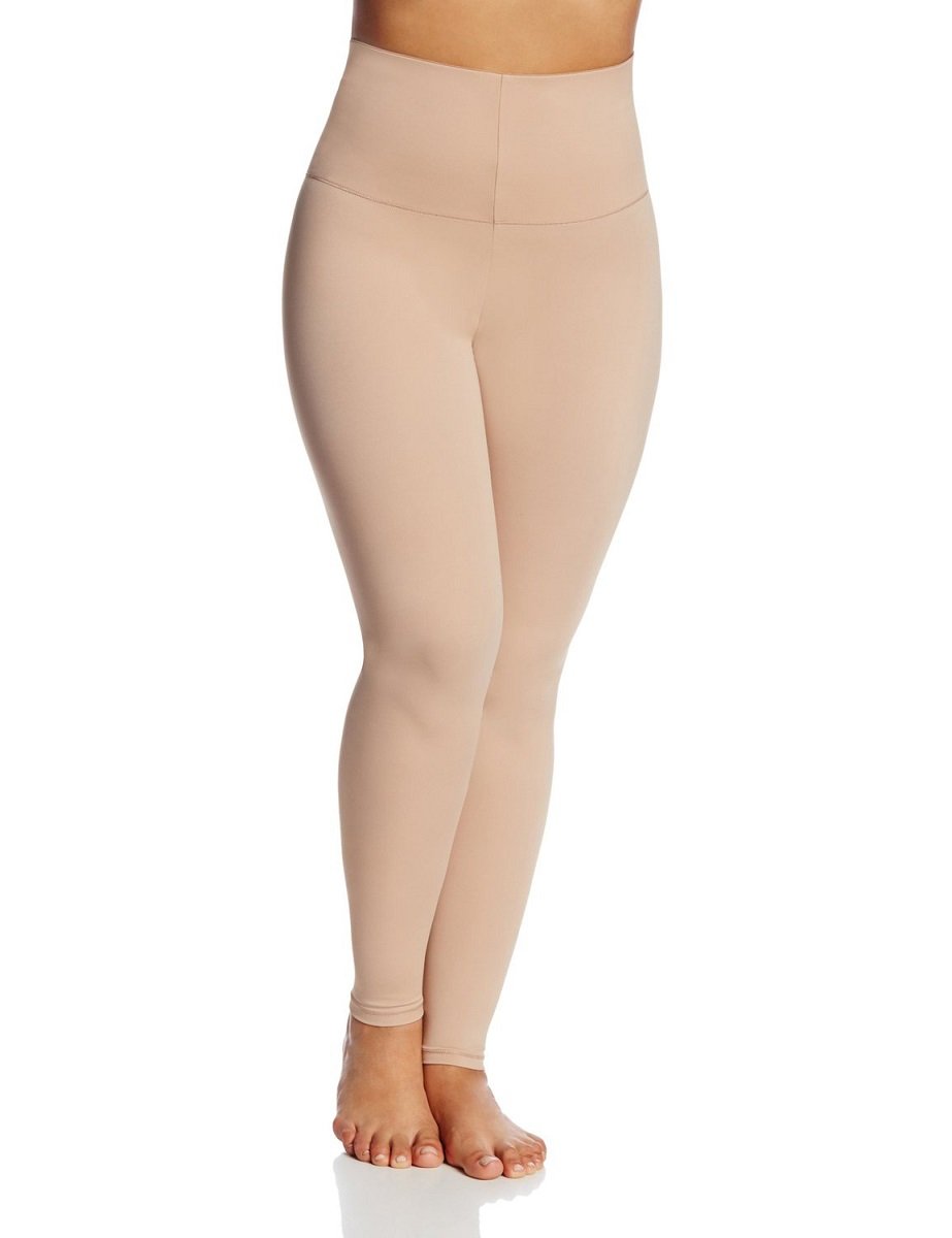 BODYSLIMMERS Nancy Ganz Double Zero High-Waisted Leggings for Women - Tummy Control Yoga Pants for Workout, Running & Everyday Wear