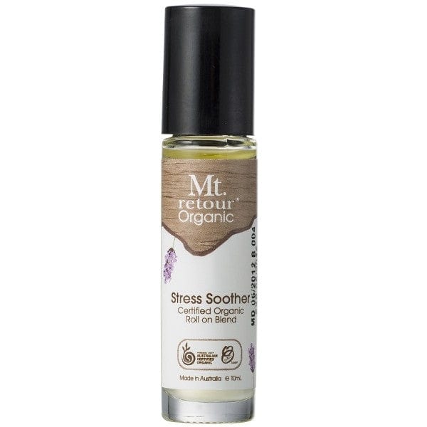 Organic Essential Oil Roll On Blend for Stress Relief - Natural Aromatherapy for Relaxation, Sleep & Anxiety Relief - Perfect for Home, Office & Travel Use