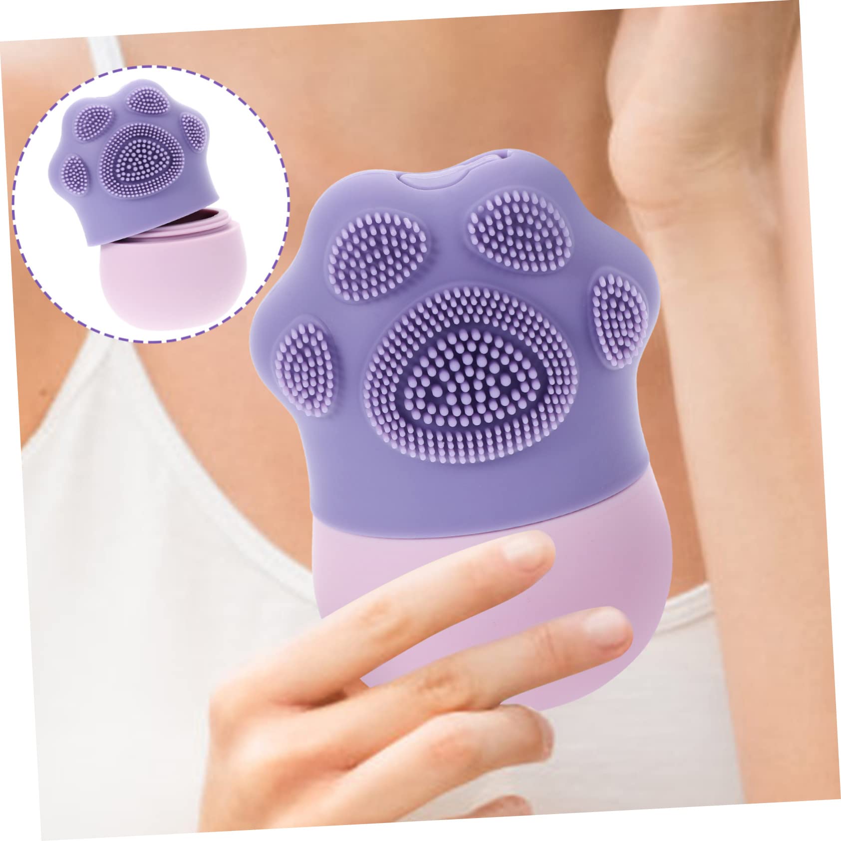 FOMIYES Silicone Ice Roller for Face - Cooling Facial Massager to Reduce Puffy Eyes, Shrink Pores & Soothe Skin | Perfect for Morning Routine, Post-Workout Recovery & Skincare Treatment