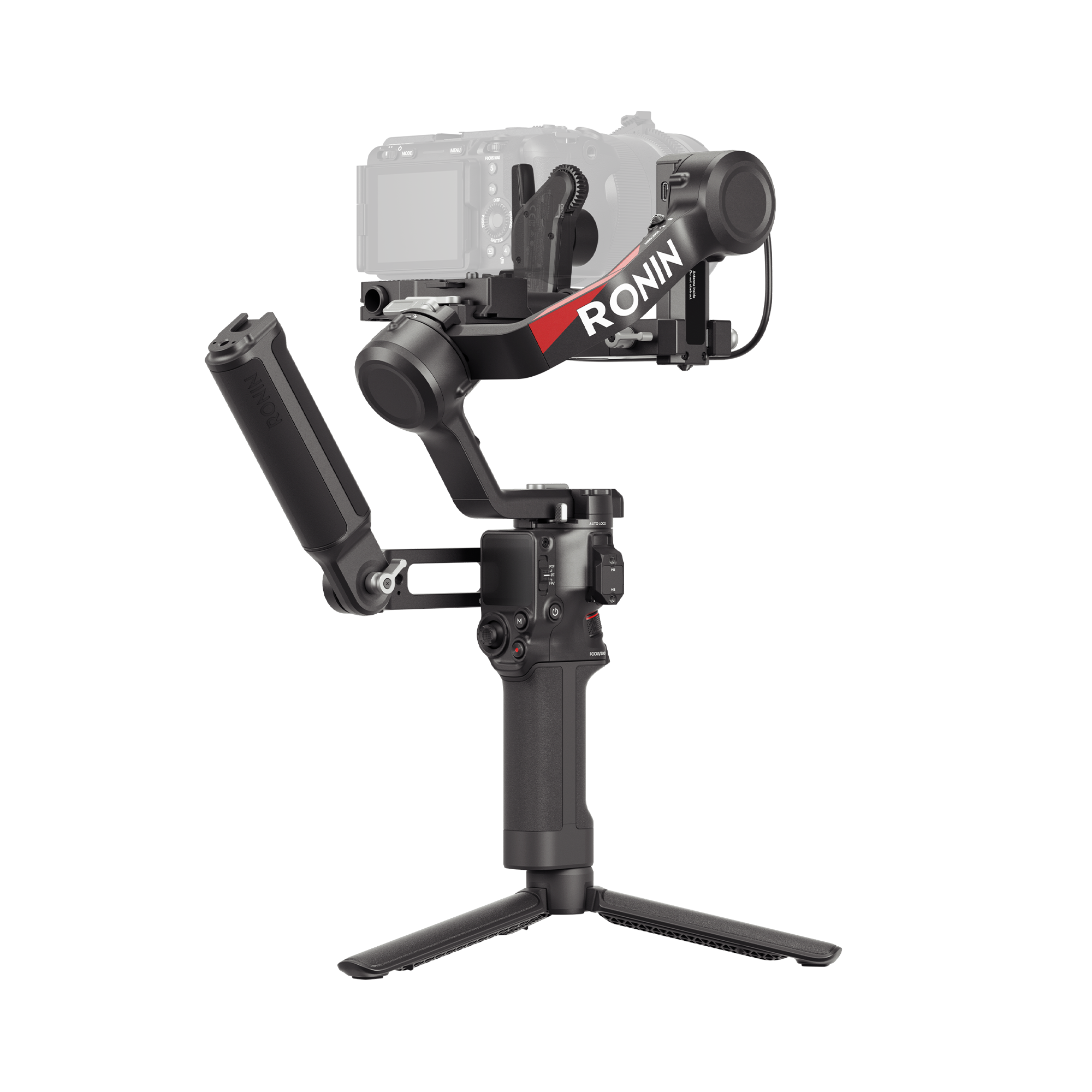 DJI RS 4 3-Axis Gimbal Stabilizer for Mirrorless & DSLR Cameras - Professional Handheld Stabilization for Vlogging, Filmmaking & Travel Photography