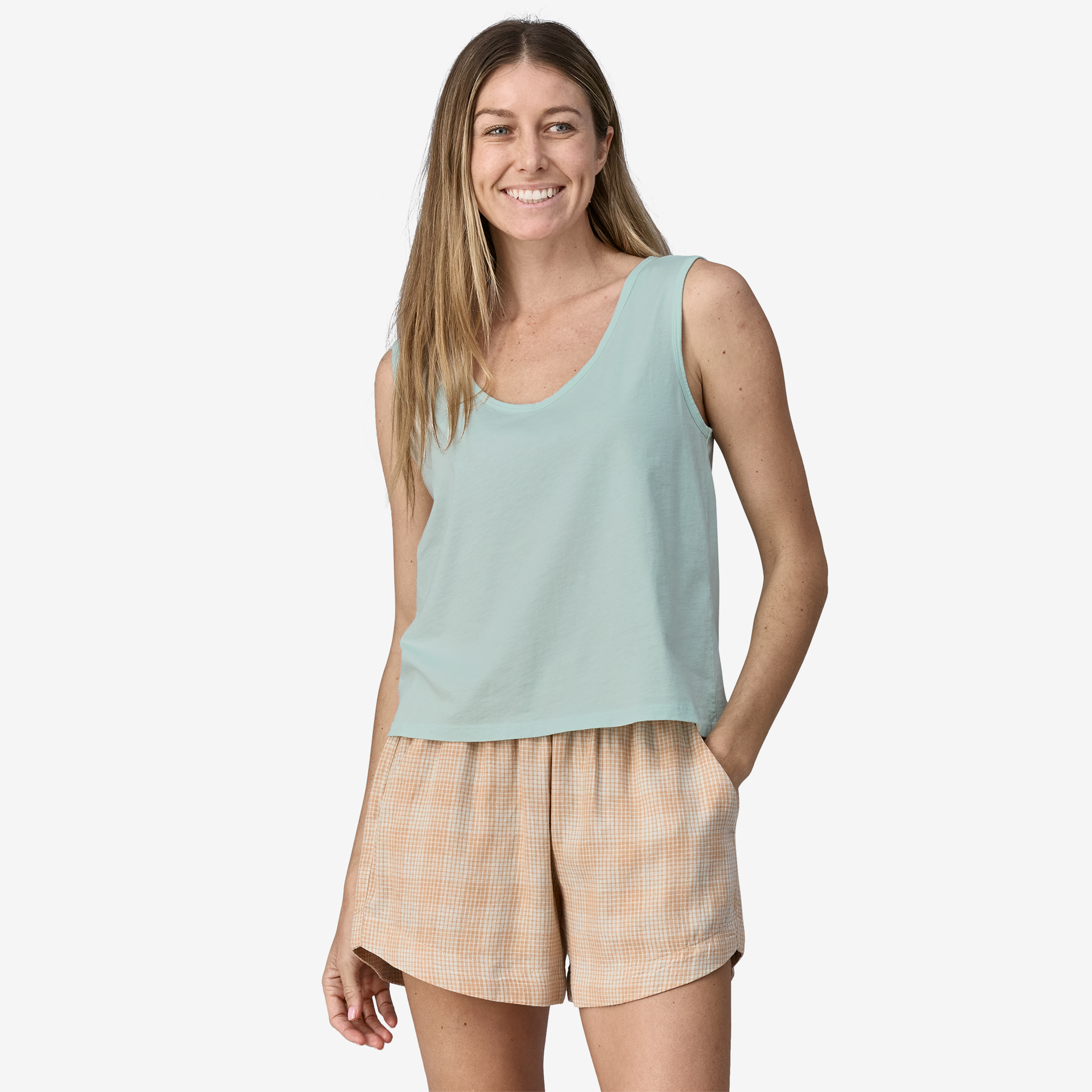 Regenerative Organic Certified® Cotton Tank for Women - Soft & Breathable Summer Top - Perfect for Yoga, Beach, and Casual Wear