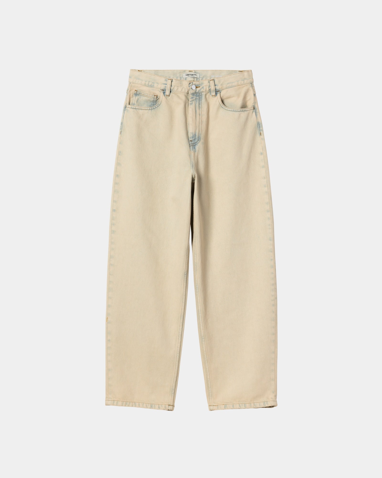 Women's Brandon Pant - Blue Sand Bleached Stretch Denim Jeans for Casual Wear & Everyday Comfort | Perfect for Work, Outings & Relaxing