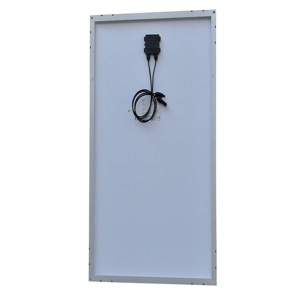 500W Grid-Tied Solar Panel Kit - 5x100W Monocrystalline Solar Panels + 1000W Grid-Tie Inverter (110V AC) for Home Solar Power System | Reduce Electricity Bills | Perfect for Residential Rooftop & Off-Grid Energy Solutions
