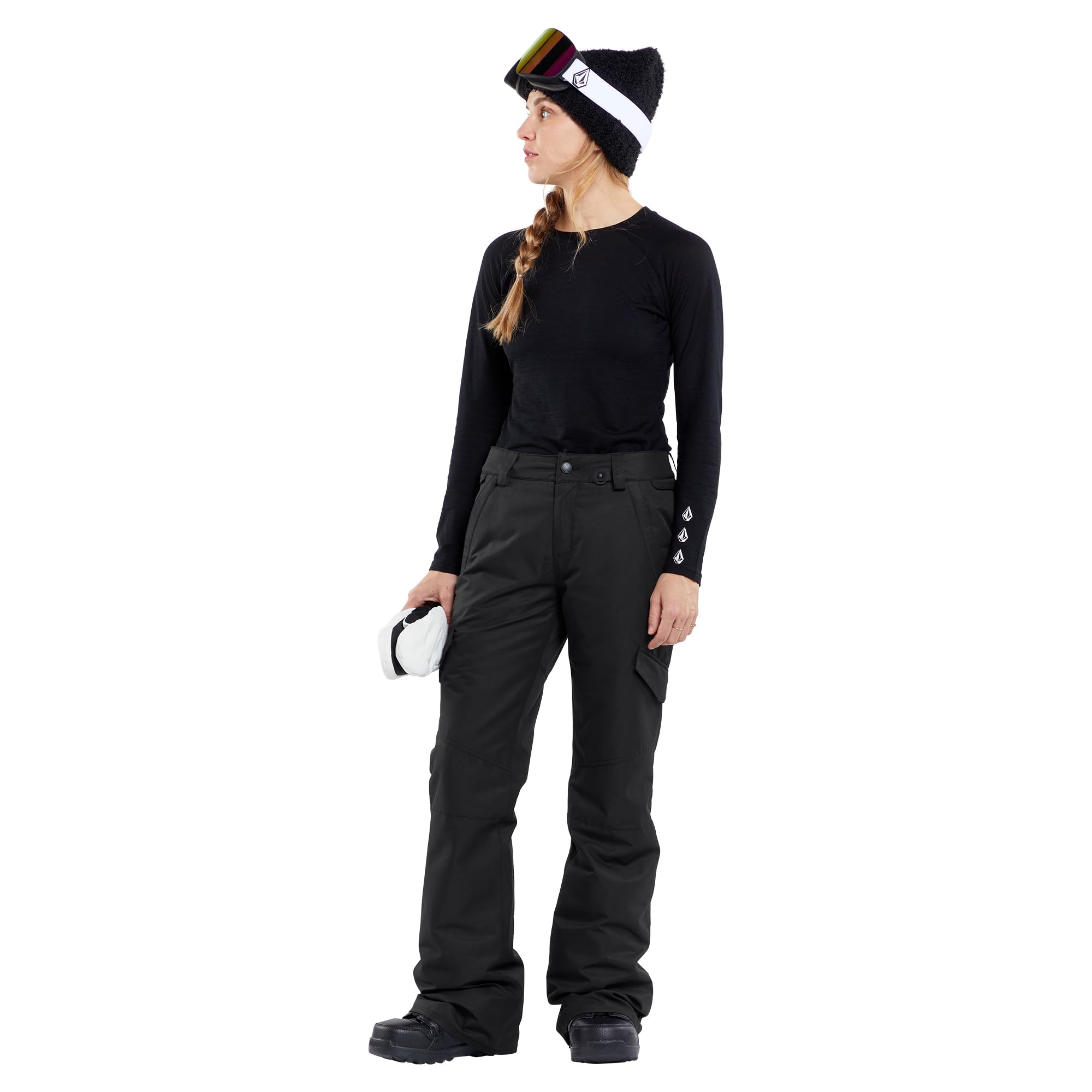Volcom Women's Bridger Insulated Snow Pants for Skiing & Snowboarding