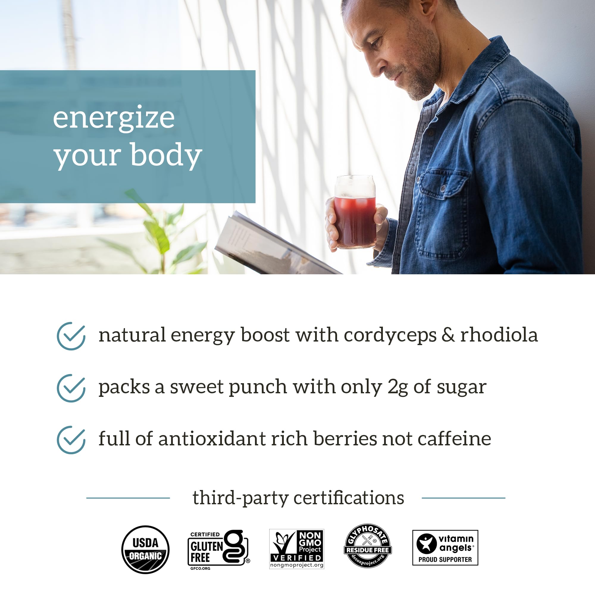 Organifi Green Juice & Red Juice Bundle - 30 Day Supply | Organic Superfood Powder with Antioxidants for Energy Boost & Stress Relief | Non-GMO, Gluten-Free, Soy-Free | Perfect for Morning Routines & Post-Workout Recovery