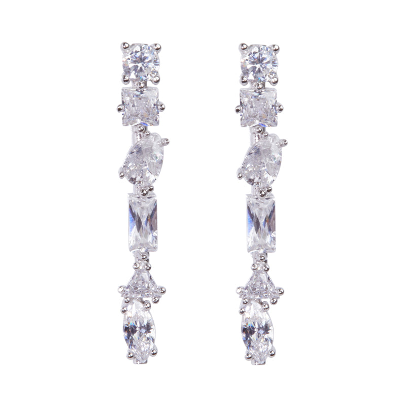 Julie M Elegant Pearl Drop Earrings for Women - Perfect for Weddings, Parties & Everyday Wear