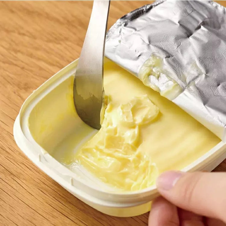 Leye Self Standing Jam Spatula Knife - 19.8cm Stainless Steel Butter Spreader for Clean, Even Application - Perfect for Jams, Peanut Butter & Cream Cheese in Kitchens & Bakeries