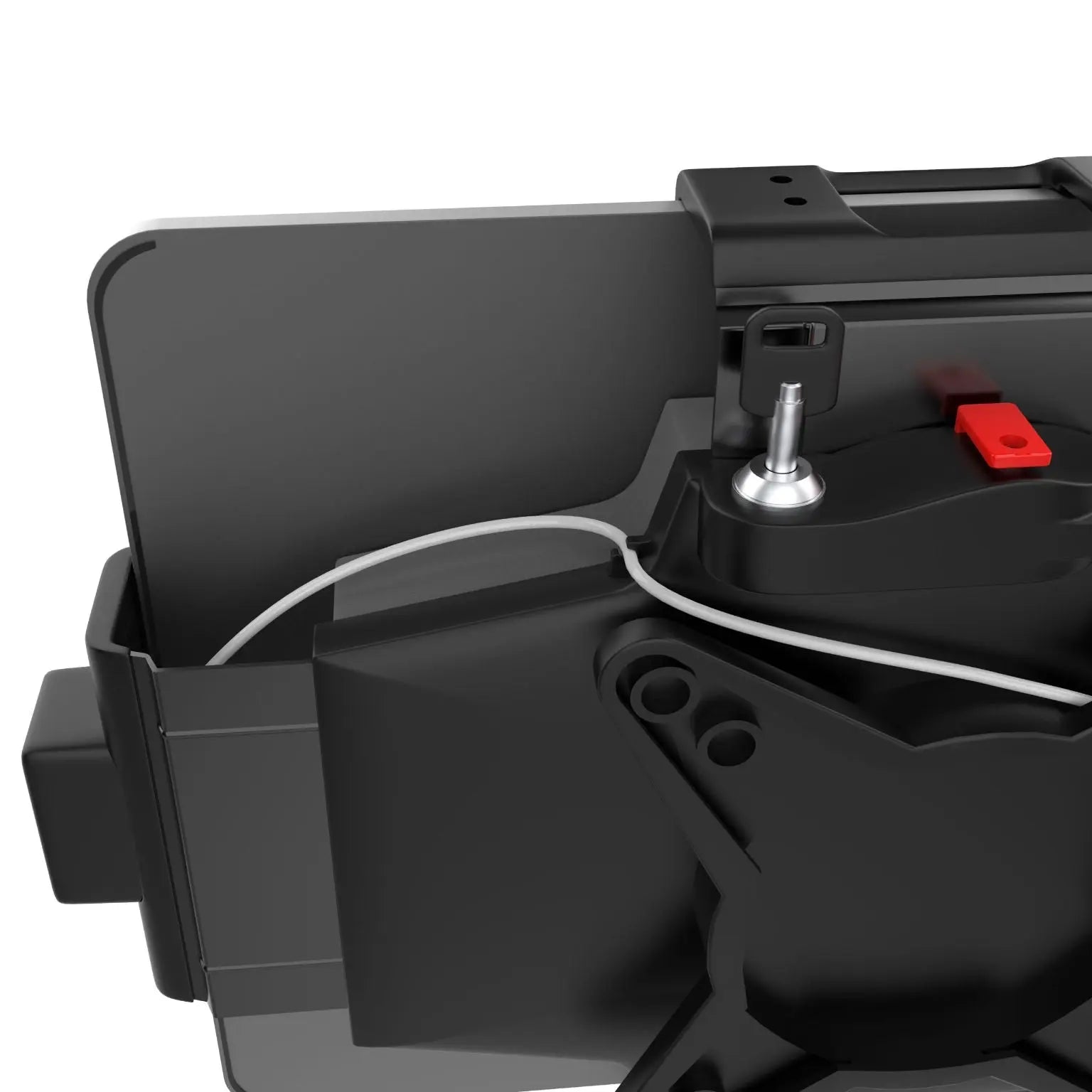 Universal VESA Mount Tablet Holder - Adjustable Stand for iPad, Samsung, Fire HD - Perfect for Home, Office & Kitchen Use