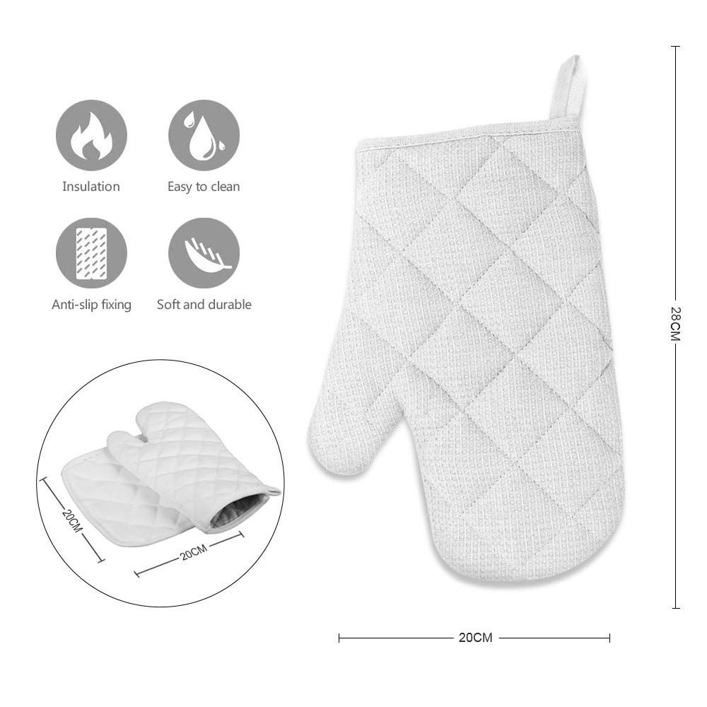 Premium Kitchen Apron Set with Pockets - Adjustable Dog Print Cooking Apron, Heat-Resistant Oven Mitt & Pot Holder (3-Piece) - Ideal for Baking, Grilling & Home Cooking - Cute Shiba Inu Design