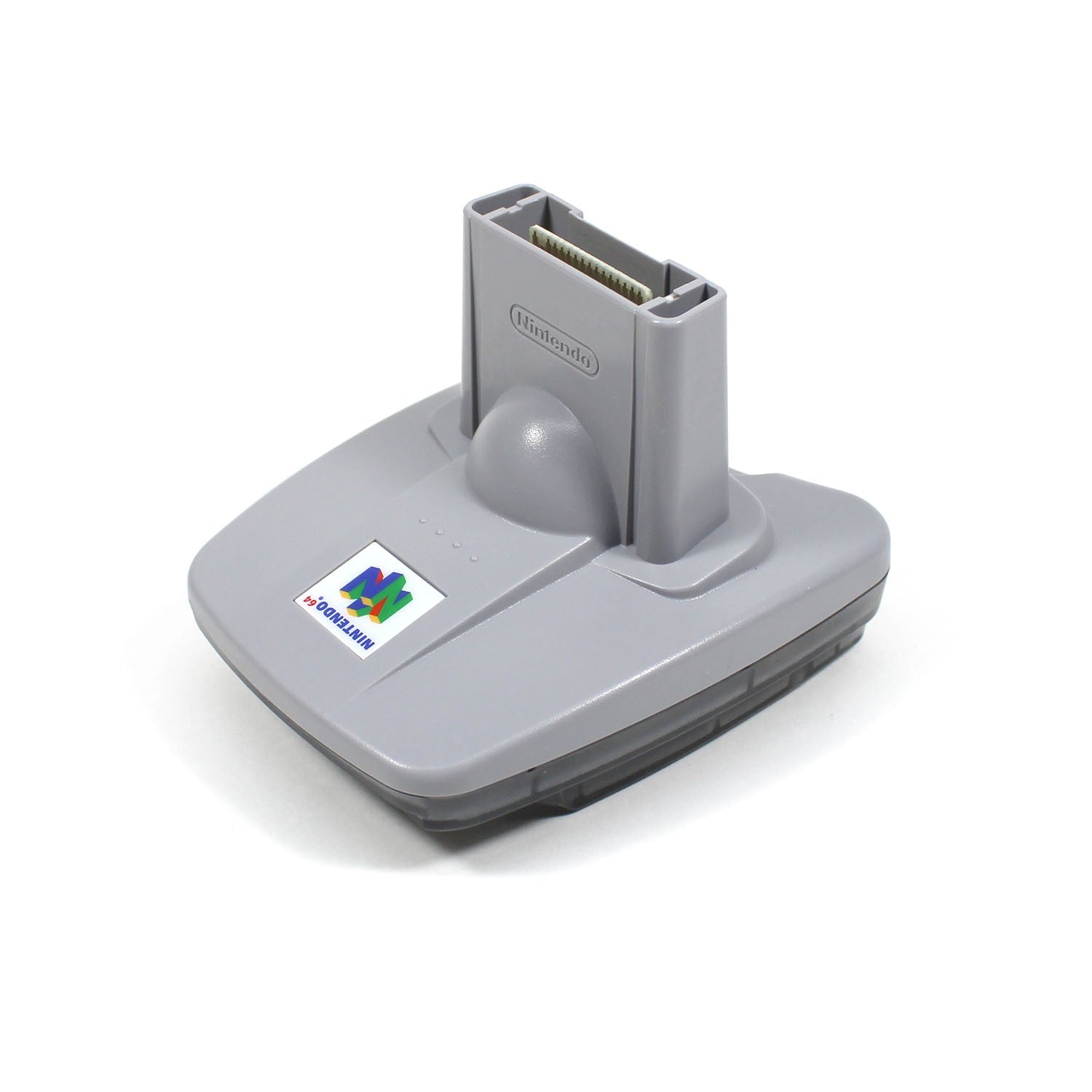 Original Nintendo 64 Transfer Pak - Game Boy Cartridge Adapter for N64 Controller | Perfect for Pokemon Stadium & Mario Golf Game Saves Transfer