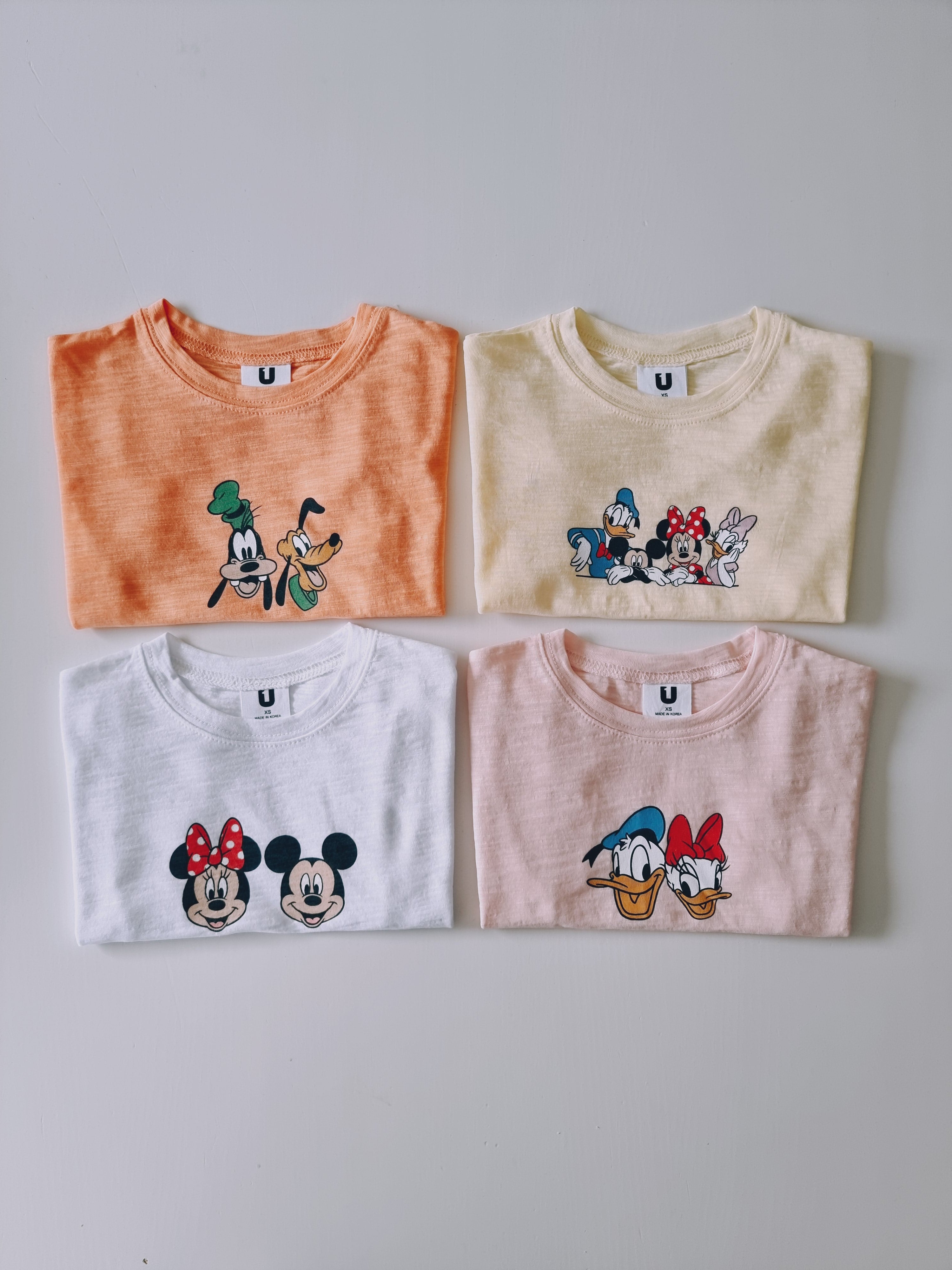 Disney Friends T-Shirts for Kids & Adults - Official Disney Character Tees for Family Outings & Theme Park Visits
