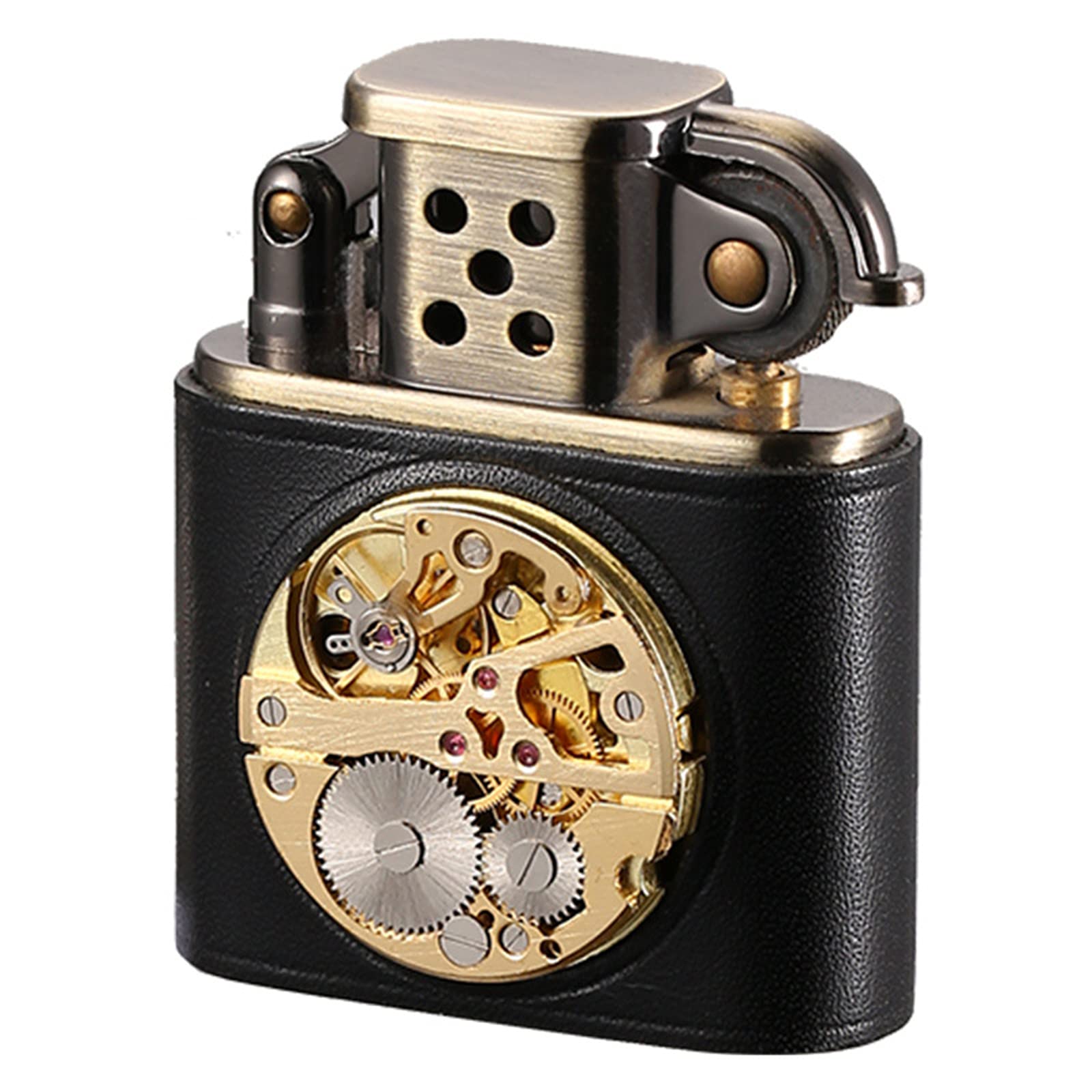 Windproof Refillable Kerosene Lighter for Camping & BBQ