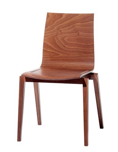 Stockholm Side Chair by Ton - Modern Wooden Dining Chair for Kitchen, Restaurant & Office - Scandinavian Design with Comfortable Seat & Sturdy Frame