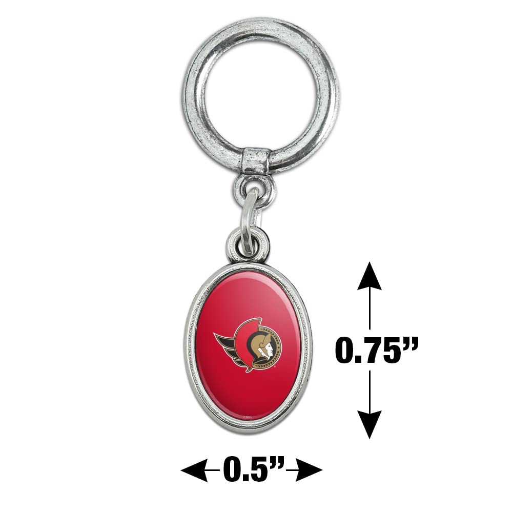 Ottawa Senators Logo Sneaker Shoe Lace Charms - Stylish Sports Jewelry for Sneakerheads & NHL Fans - Perfect for Game Day & Sneaker Customization