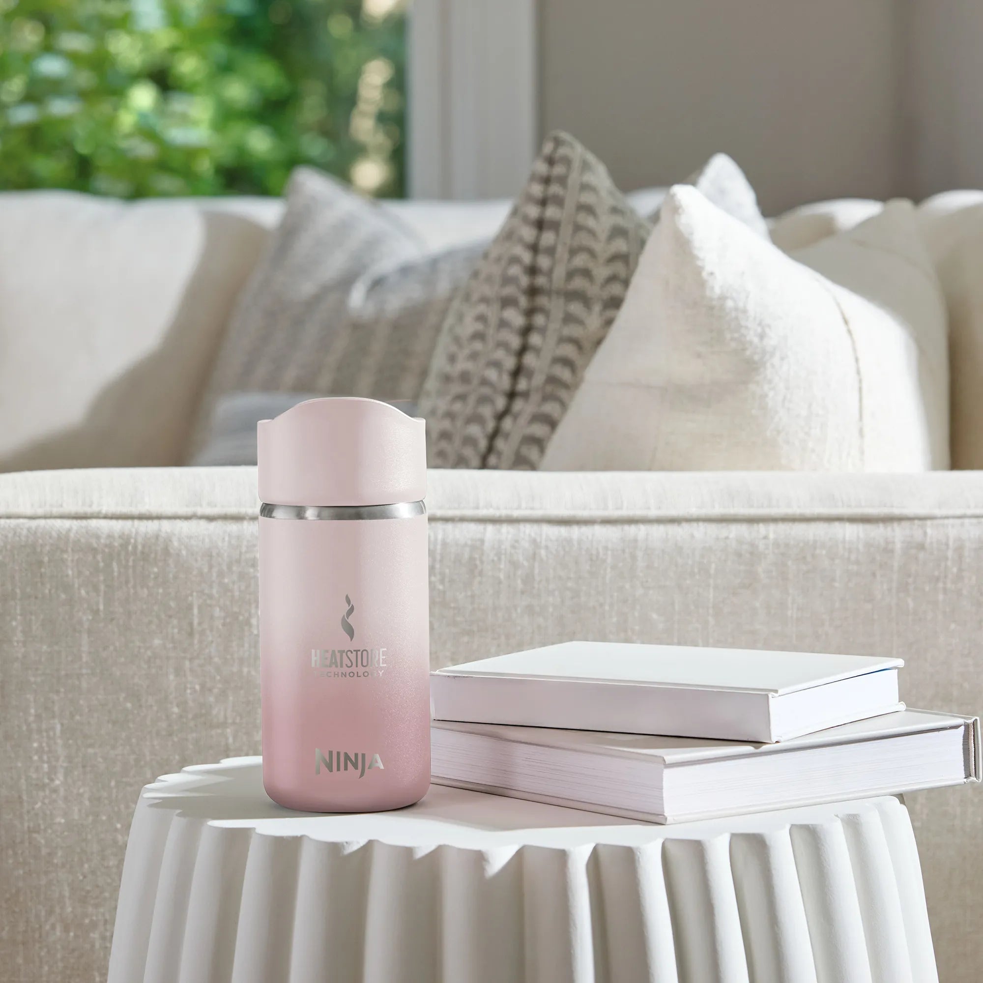 Ninja Sip Perfect 354ml Insulated Stainless Steel Water Bottle - Leak Proof, BPA Free, Keeps Drinks Hot/Cold for 24 Hours - Ideal for Gym, Hiking, Office & Travel