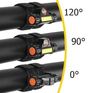 2-Pack Universal Dome Light for UTV, ATV, Golf Cart, Bike & Boat - Roll Bar Cage Mount Interior Lighting - Perfect for Night Rides, Off-Road Adventures & Marine Use