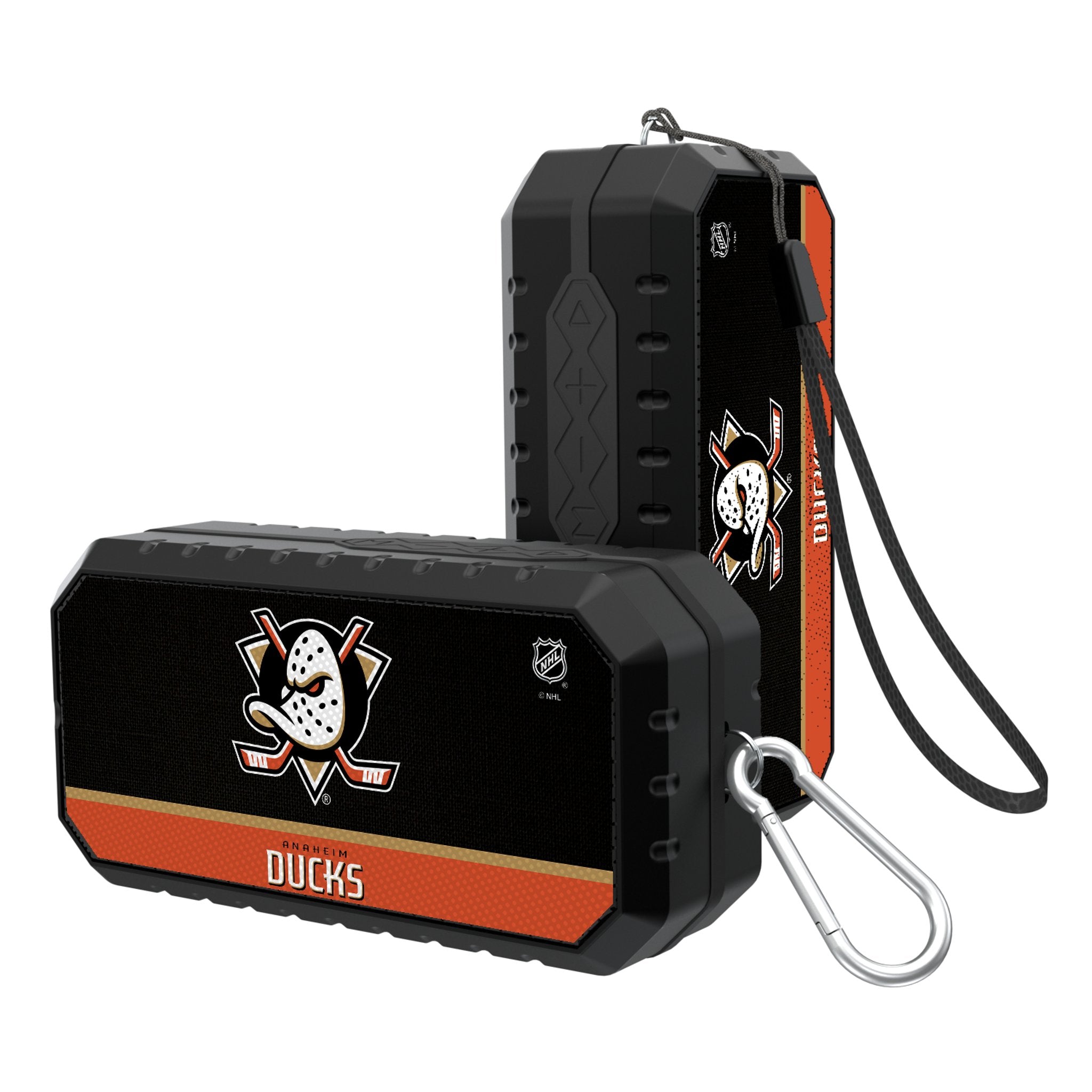 Anaheim Ducks NHL Team Official Bluetooth Speaker - Portable Wireless Speaker with Premium Sound for Hockey Games, Tailgating & Home Decor