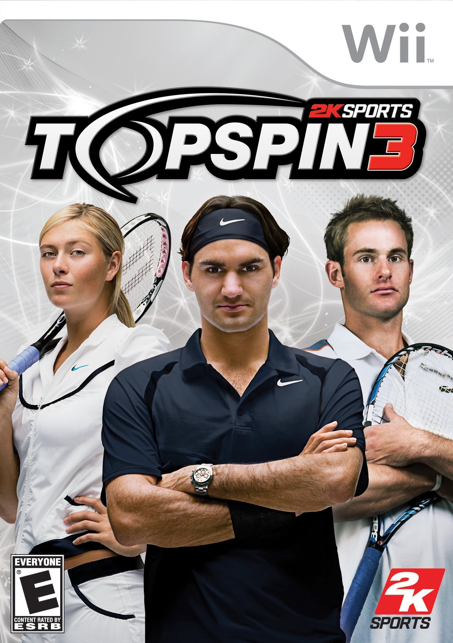 Top Spin 3 for Nintendo Wii - Realistic Tennis Game Simulation | Perfect for Family Fun & Competitive Multiplayer Gaming