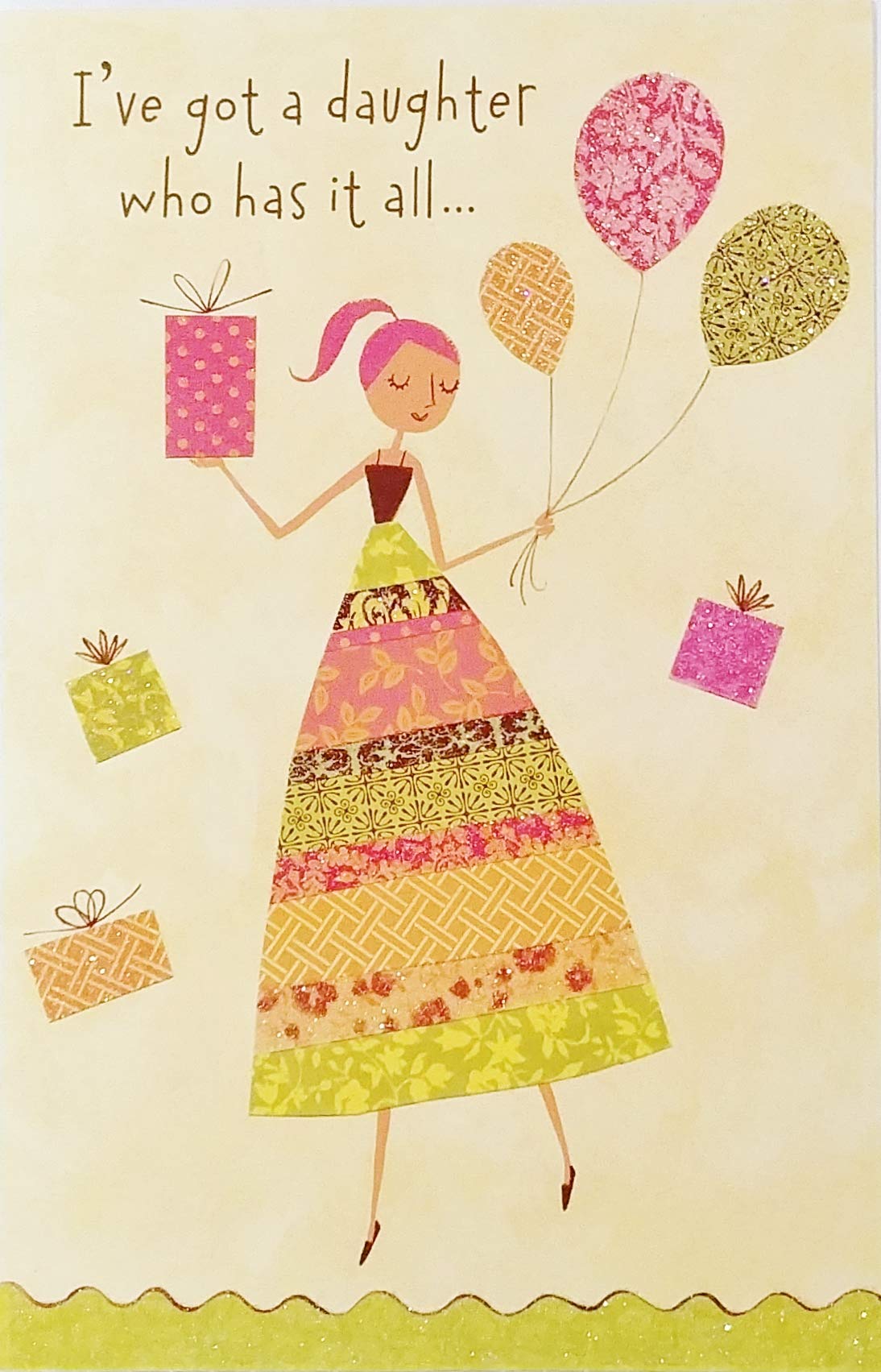 Happy Birthday Greeting Card for Daughter - Beautiful, Funny & Loving - Perfect Gift for Your Amazing Daughter | Birthday Wishes, Celebrations & Special Moments