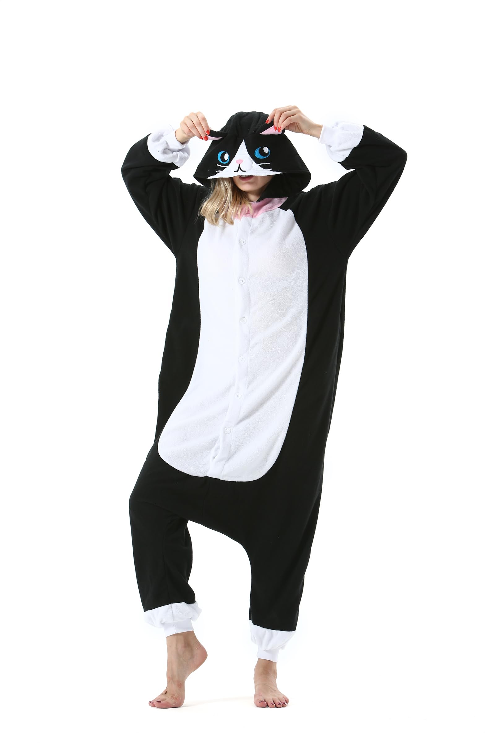 AKAAYUKO Women's & Men's Animal Onesie Pajamas - Dragon Costume for Halloween, Christmas, Carnival, Cosplay & Sleepwear - Soft & Comfortable Jumpsuit for Parties & Lounge Wear