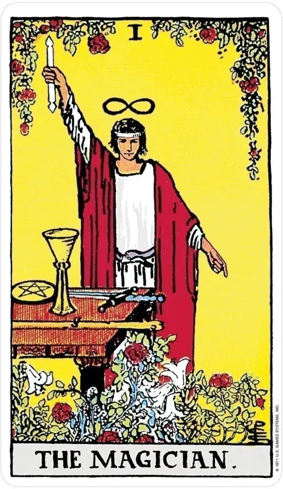 Rider Waite Tarot Deck - Classic 78-Card Tarot Deck for Divination, Meditation & Spiritual Guidance - Perfect for Beginners & Professionals