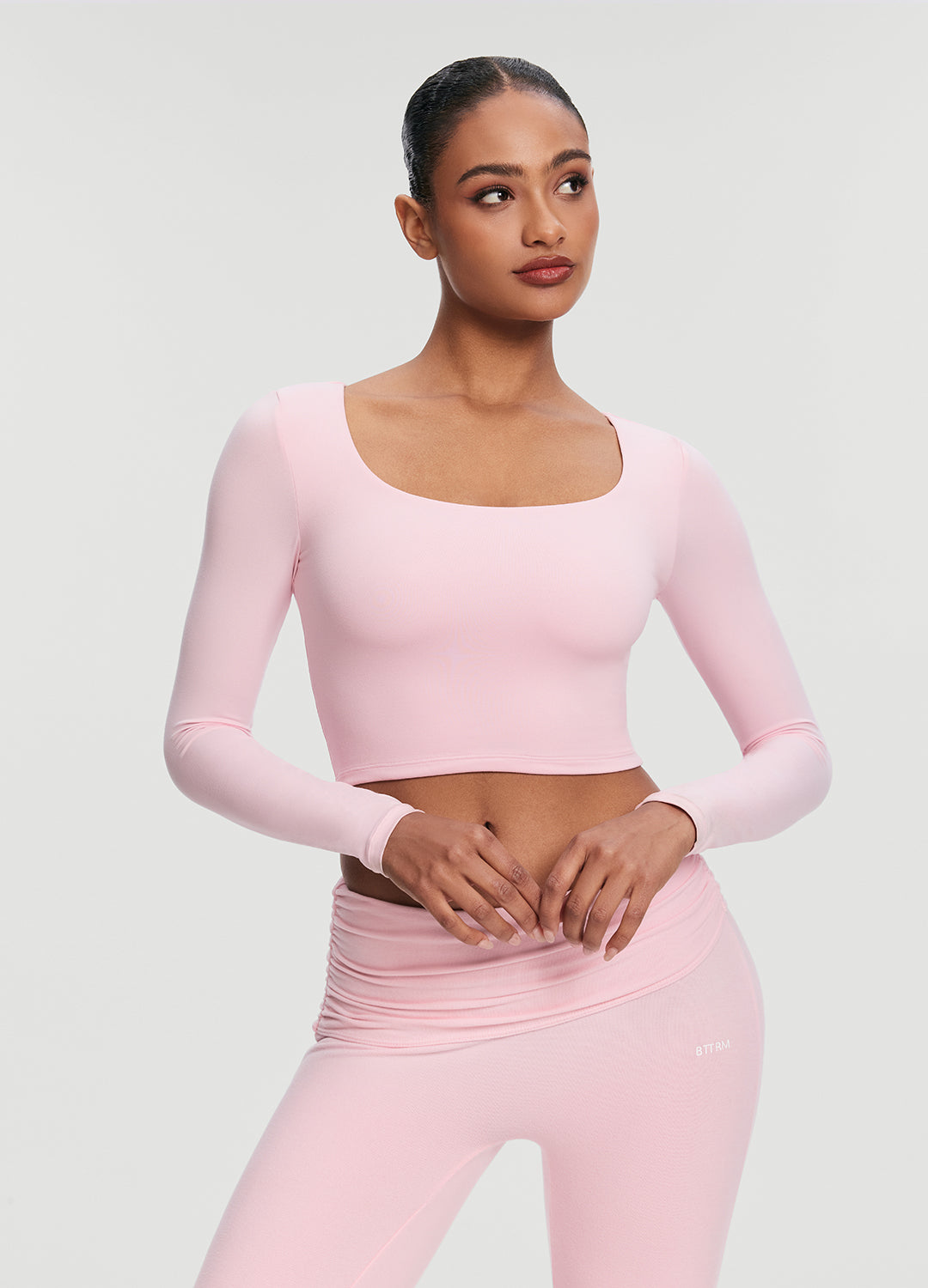 Cropped Round Neck T-Shirt for Women - Casual Short Sleeve Summer Top | Perfect for Beach, Vacation & Everyday Wear