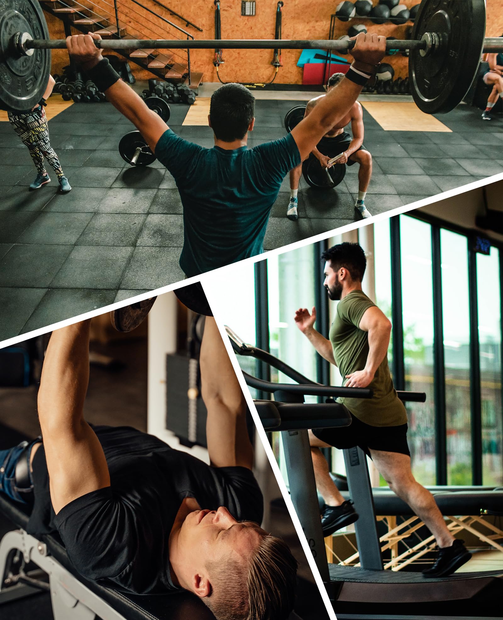 TACVASEN Men's Workout Shirts - Short Sleeve Athletic Dry Fit T-Shirt for Running, Gym & Training - Breathable Moisture Wicking Crewneck Tee - Perfect for Workouts, Jogging and Outdoor Activities