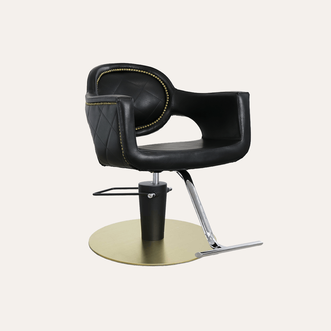 Juliet Salon Chair - Professional Hydraulic Barber Styling Chair for Hairdressers & Salons - Perfect for Haircuts, Styling & Beauty Treatments