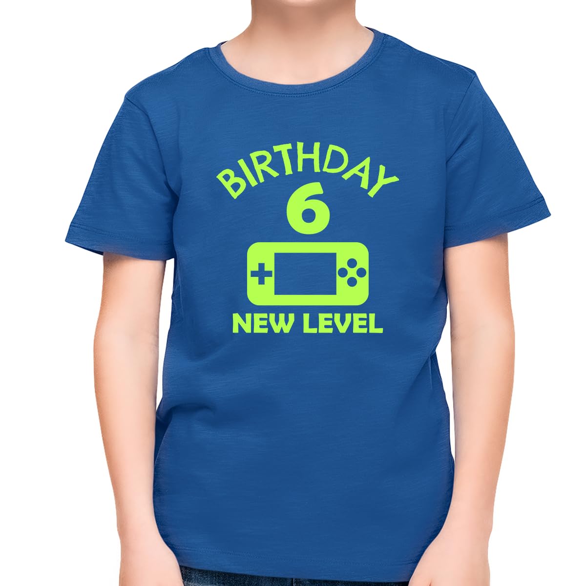 6th Birthday Shirt for Boys - Cool Level 6 Gamer T-Shirt | Fun Birthday Outfit for 6 Year Old Boys | Perfect for Gaming Parties & Birthday Celebrations