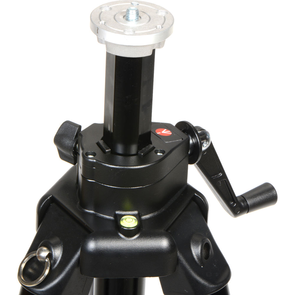 Manfrotto 475B Professional Geared Tripod with Geared Column - Heavy Duty Camera Tripod for Photography & Videography - Perfect for Studio, Outdoor Shooting & Travel Photography