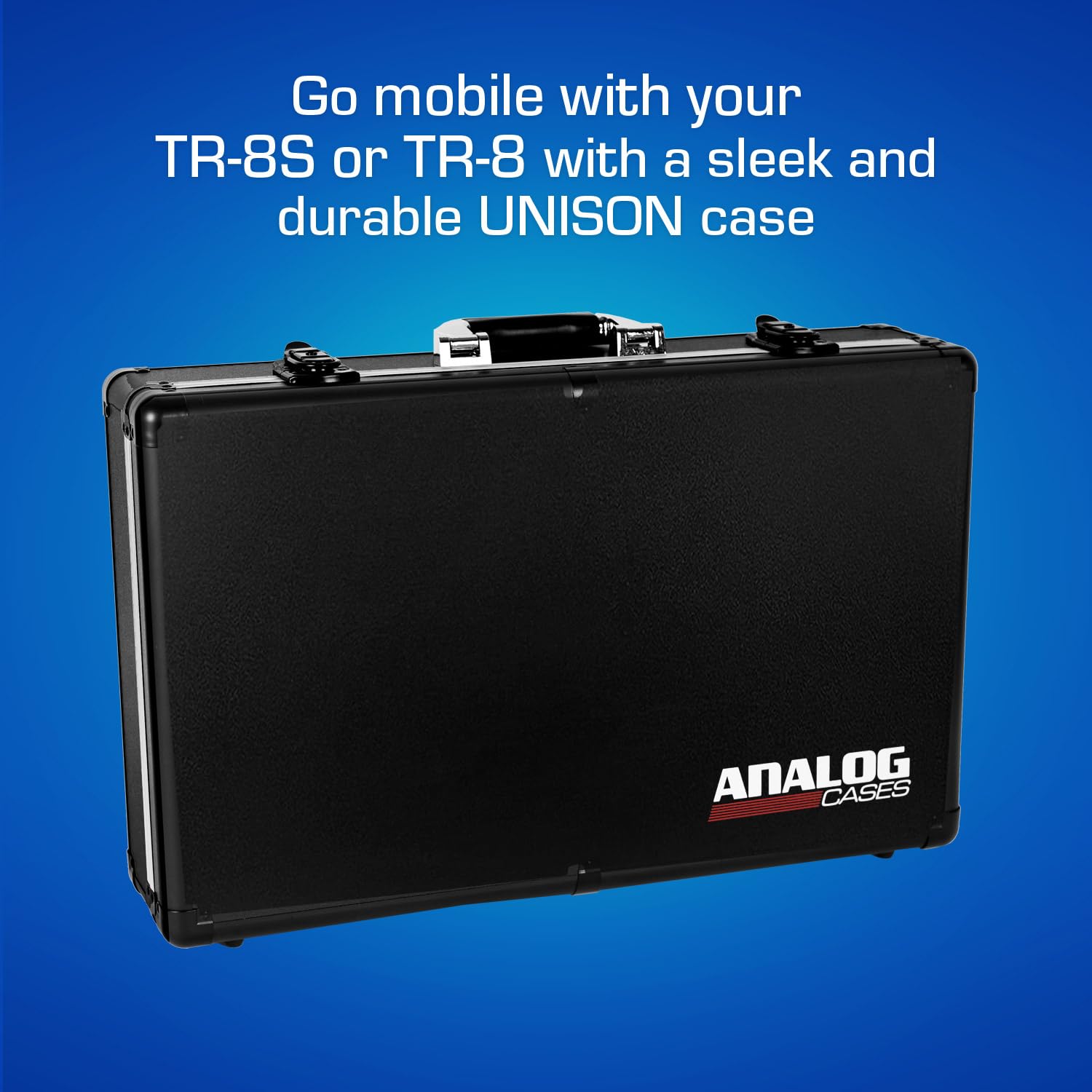 Roland TR-8S / TR-8 Analog Drum Machine Case - Ultra-Lightweight UNISON Hard Protective Cover for Live Performances & Studio Sessions