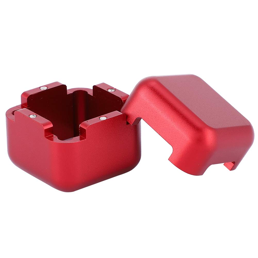 Magnetic Pool Chalk Holder - Aluminum Portable Mini Billiard Cue Chalk for Snooker & Pool Accessories | Perfect for Home Game Rooms, Bars, and Professional Tournaments