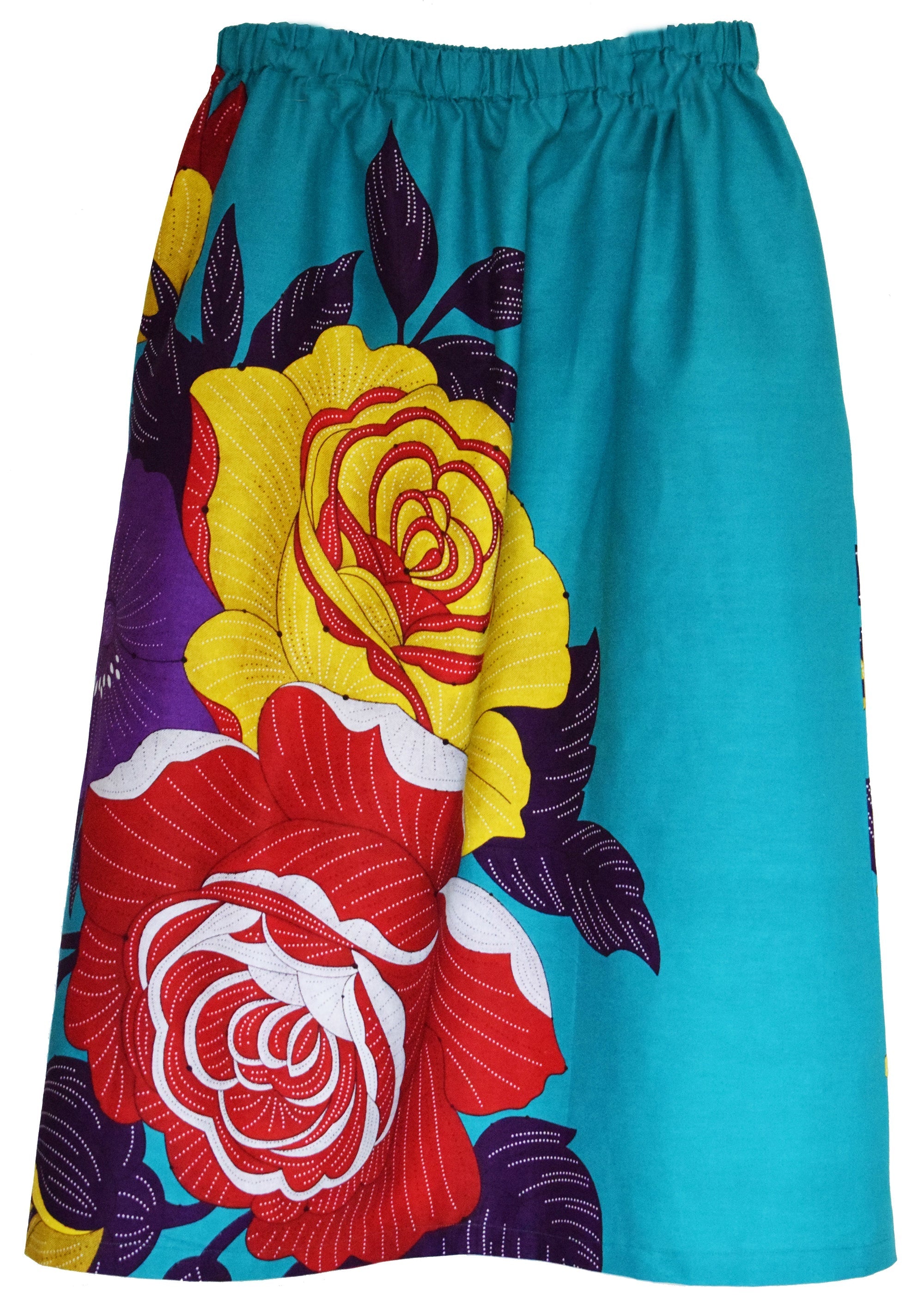 Elegant Dovetailed Althea A-Line Skirt for Women - Flattering Midi Length with High Waist - Perfect for Office, Date Night & Special Occasions